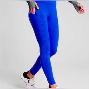ATHLETA - Contender Tight Powerlift Blue Peacock